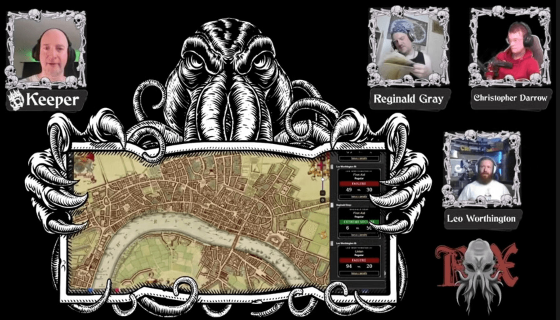 Mythic Journeys - Madness in Londontown, a Call of Cthulhu Adventure