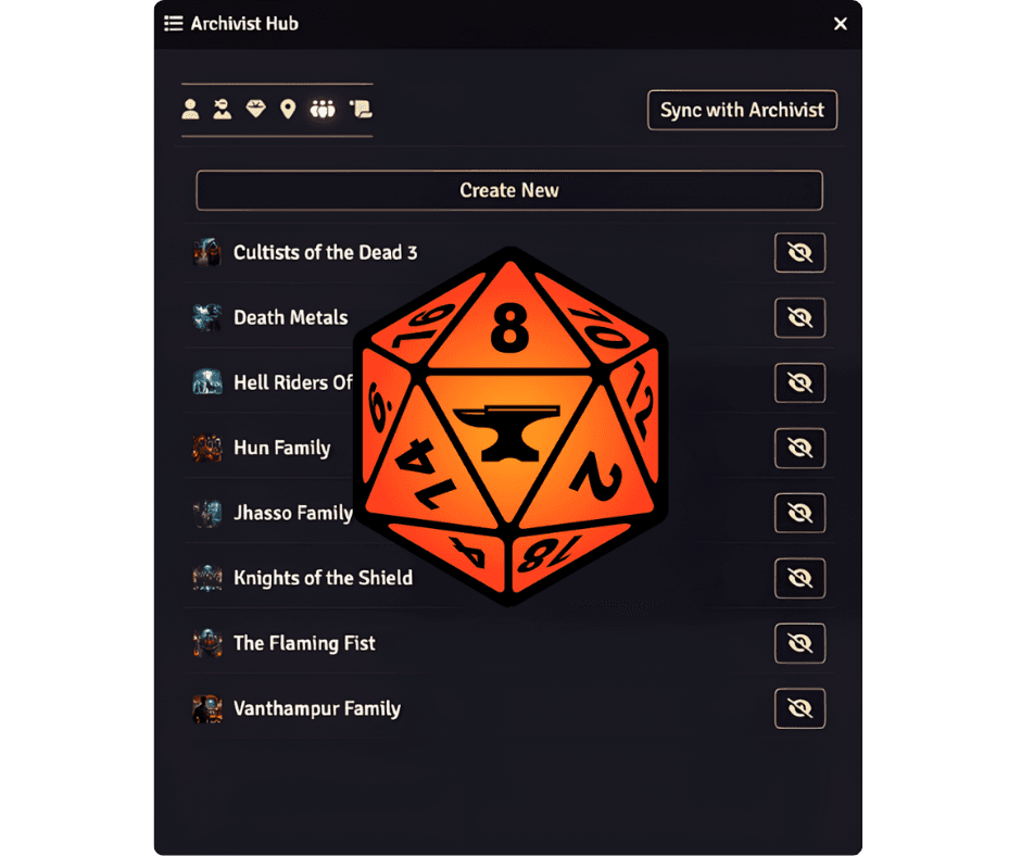 Foundry VTT Sync Interface