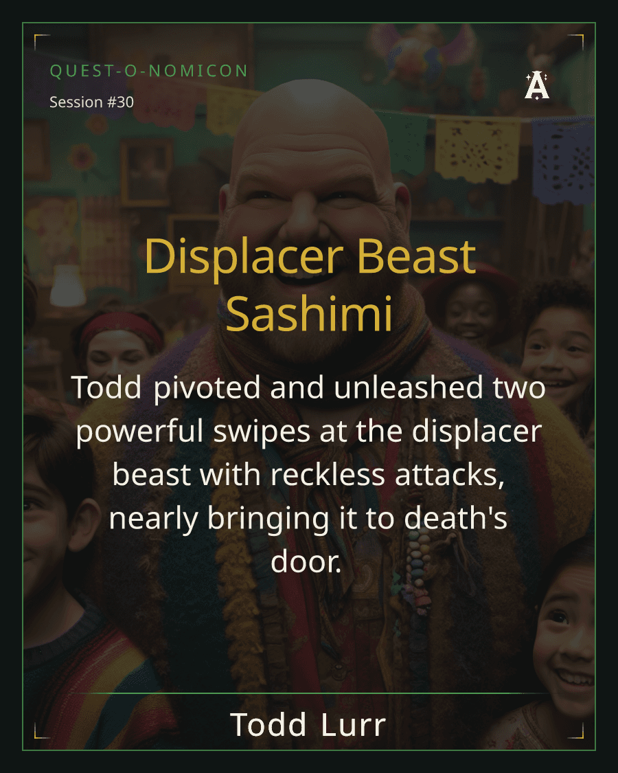 Player Spotlight award card example